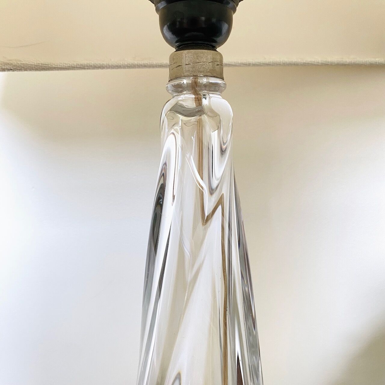 Transparant Val Saint Lambert Lamp