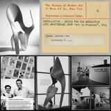 Mrs. Charles Eames_ The shadow does not bend, walnut plywood sculpture