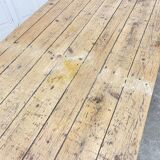 Large 1940s-style outdoor dining table