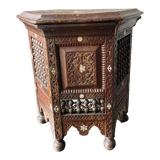 Antique Ottoman Turkish octagonal table