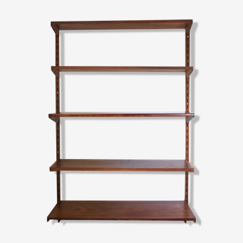 Danish Rosewood Shelves by Kai Kristiansen for Feldballes Møbelfabrik, 1960s, Set of 7