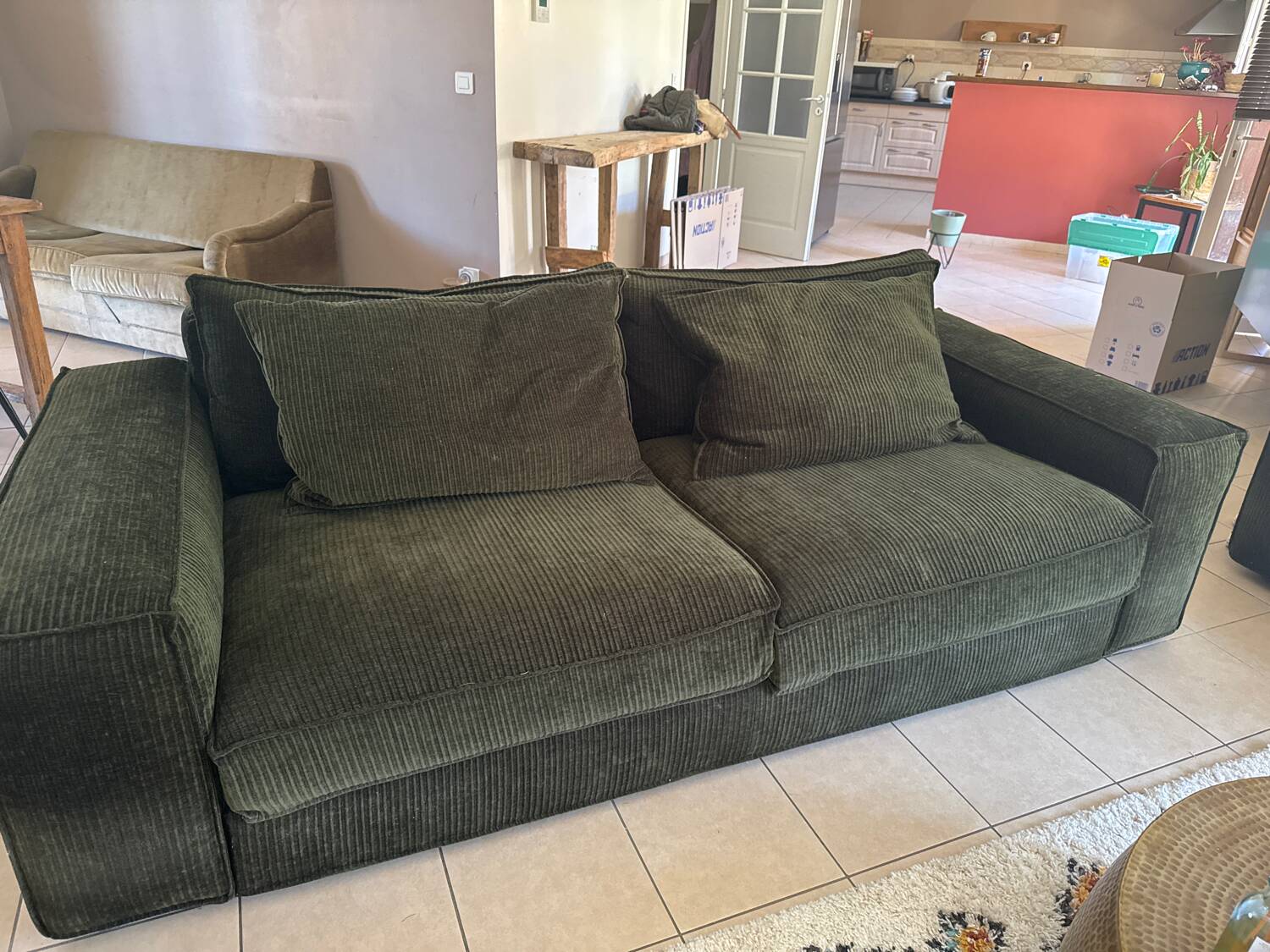 Canapé 4 places et fauteuilXL home Spirit