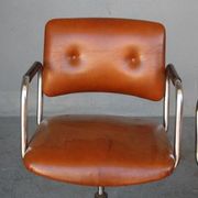 pair of armchairs vintage 1970 Tubulars