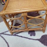 Rattan coffee table