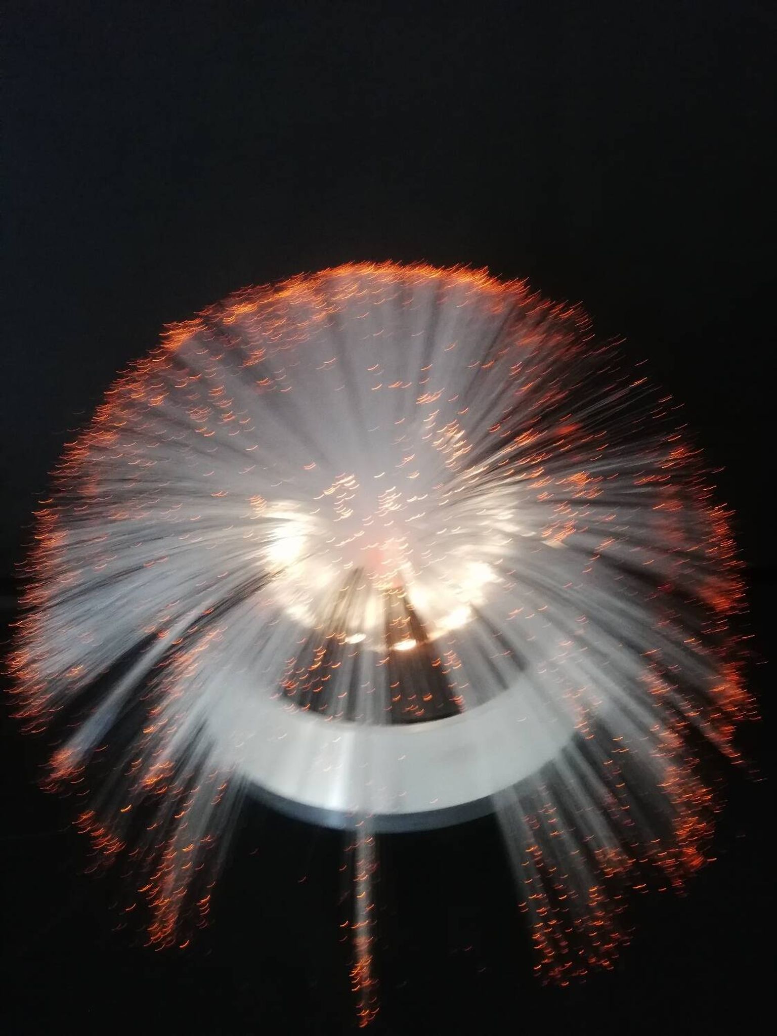 Fiber optic lamp