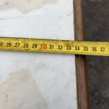 Large wooden and marble column/sheath