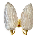 Carl Fagerlund by Orrifors double wall lamp, 1980s