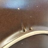 Ceramic dish/wall decoration, danish from the 60s, stamped on the back. with motif of two fish