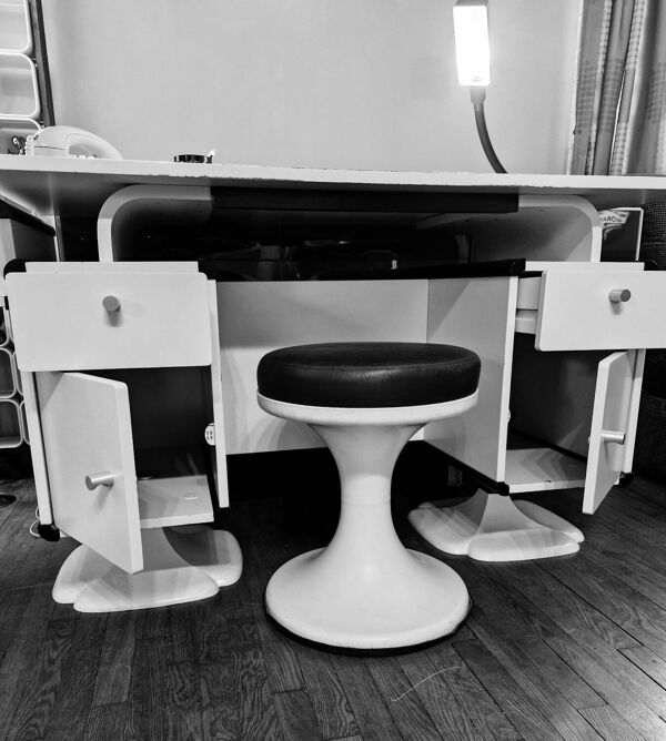 Meubles Gautier circa 1970, Set Bureau et coiffeuse