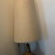 Openwork stoneware lamp foot signed Agnès Escalas, 1970