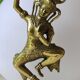 Clochette de table en forme de Danseuse céleste Apsara Khmer, en bronze doré