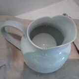 Creamer milk jar in white porcelain