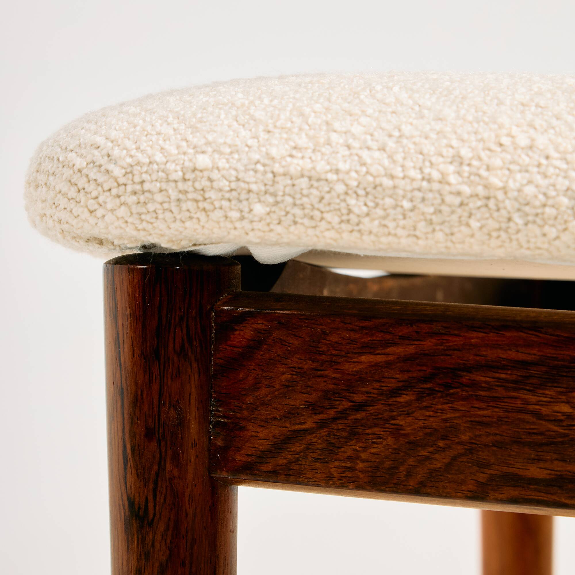 Chaises modèle 465 en bois de rose par Helge Sibast et Børge Rammersk