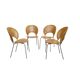 Set of Four Danish Trinidad Chairs, Designed by Nanna Ditzel for Fredericia Stolefabrik (Model 3298)