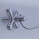 Alessi trivet design G. Chiave