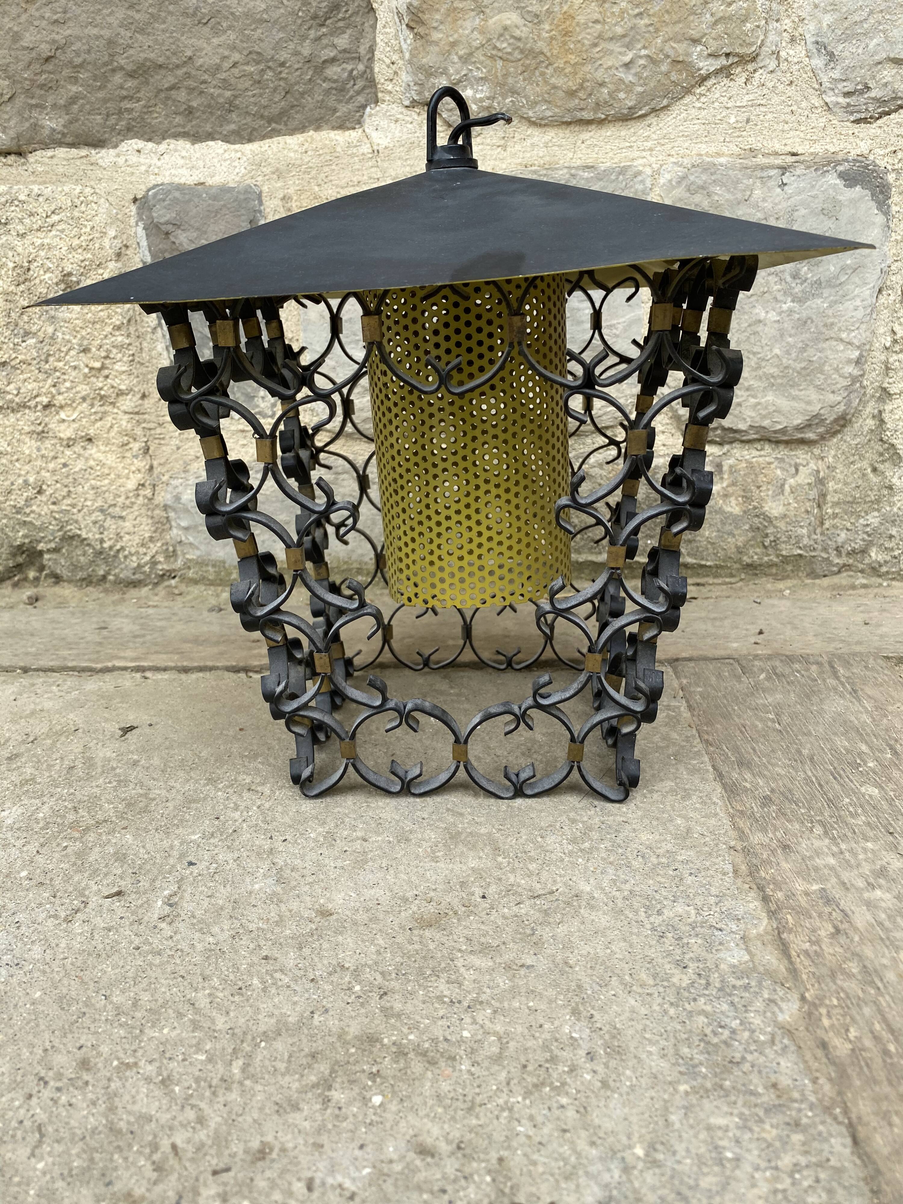 Lantern perforated sheet metal 1960