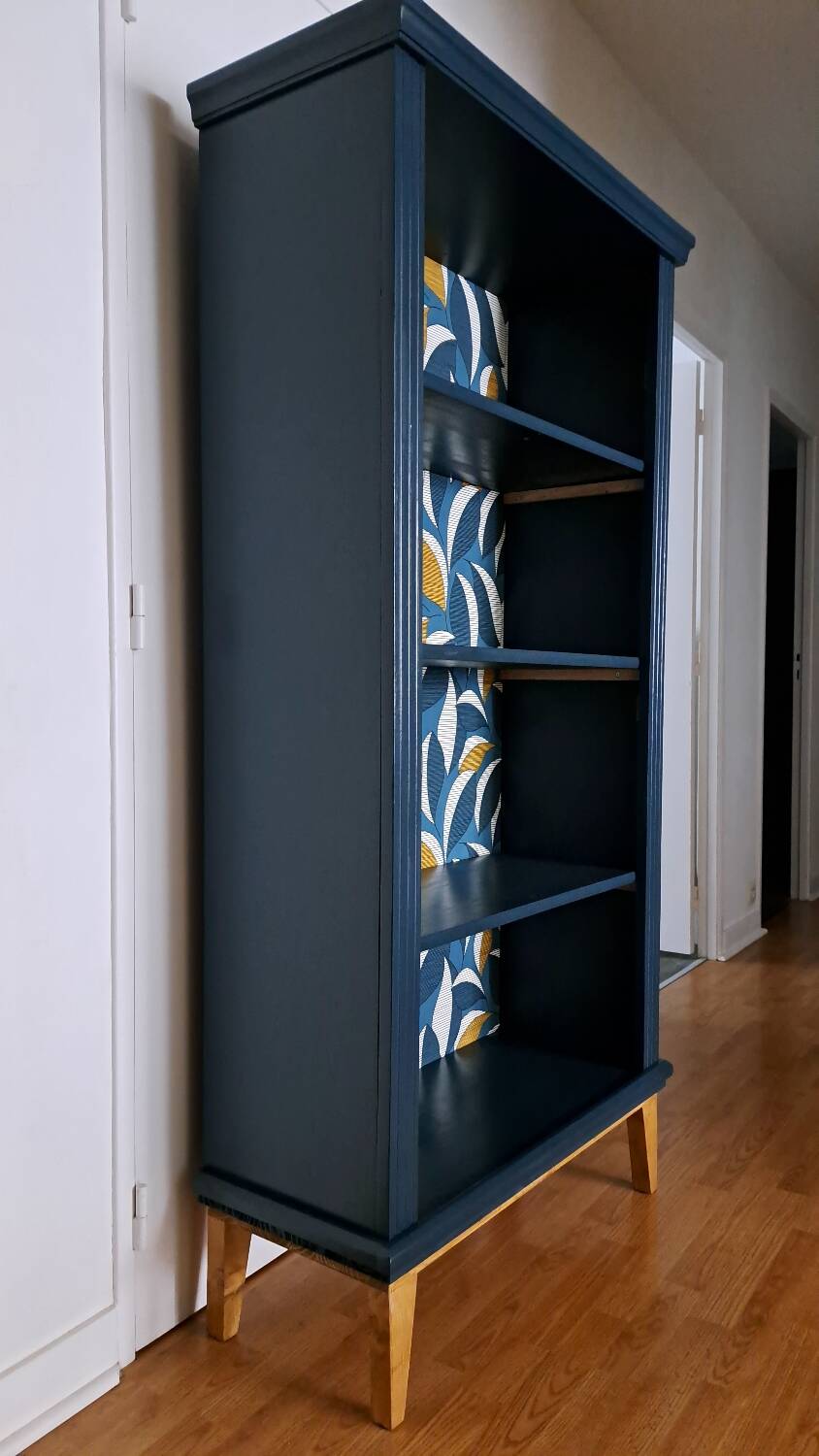 Rød Sødgren blue ganne bookcase