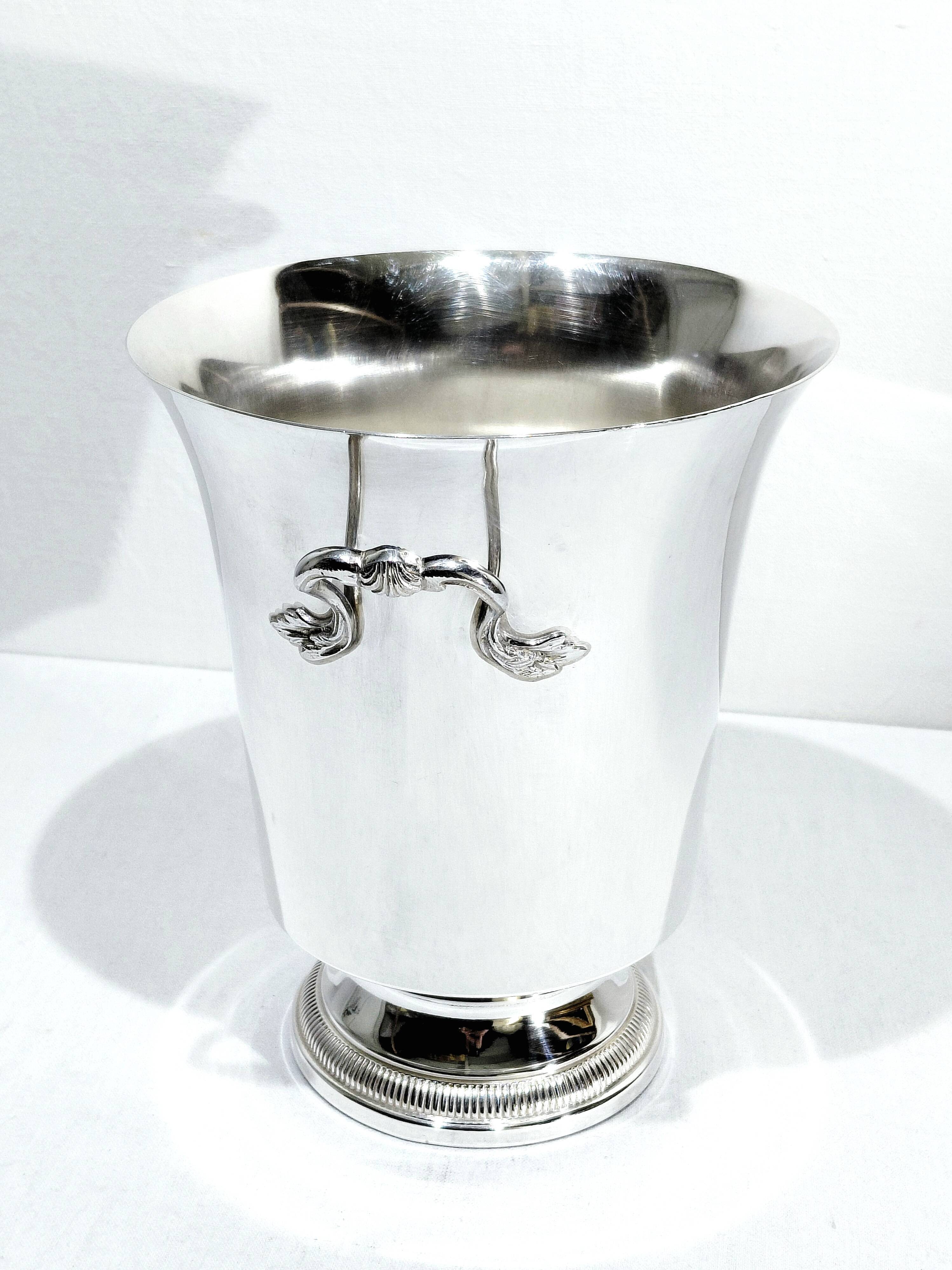 Medici silver-plated champagne bucket