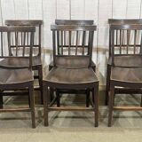 19th century elm and oak table