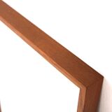 Scandinavian teak mirror, Sweden, 1960, 106cm x 41cm