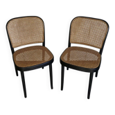 Set of 2 chairs no. 811 after Hoffmann, 1990s