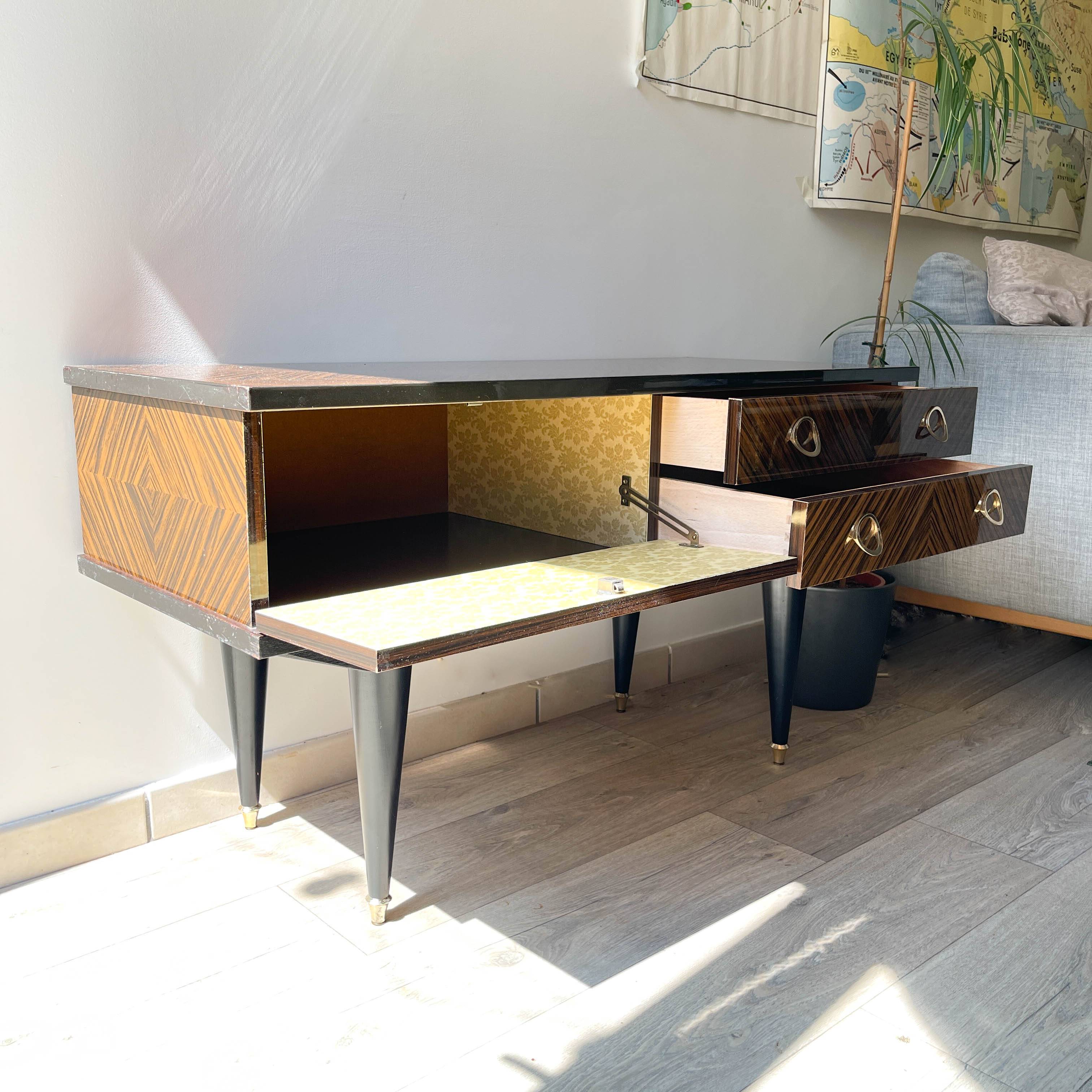 Coiffeuse vintage en Formica, 1960