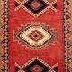 Moroccan Carpet (Taznakht), Middle Atlas: 150x250 cm "Galerie Sardje"
