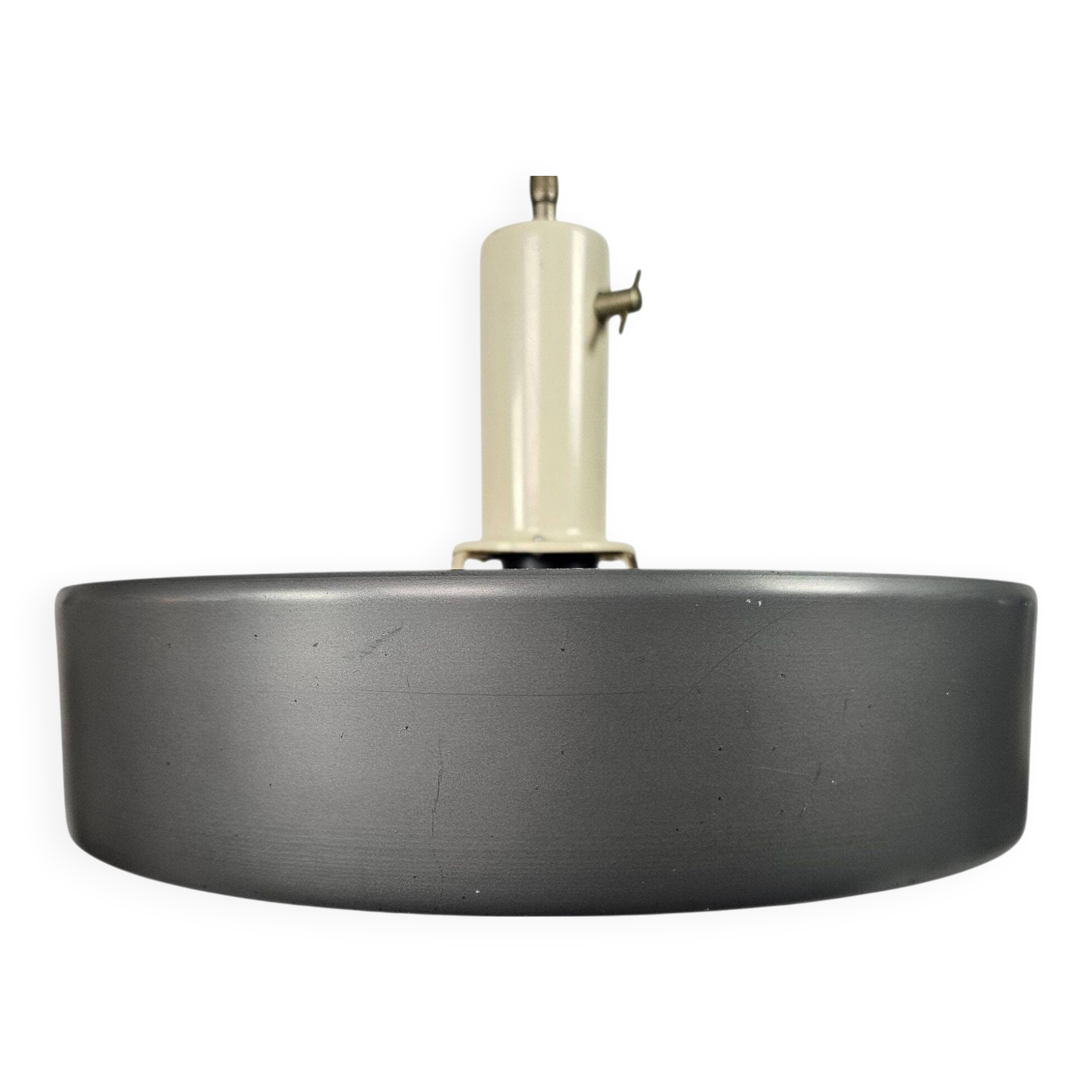 Anvia Almelo - J. Hoogervorst - "model 4017" - Ufo hanging lamp - anthracit