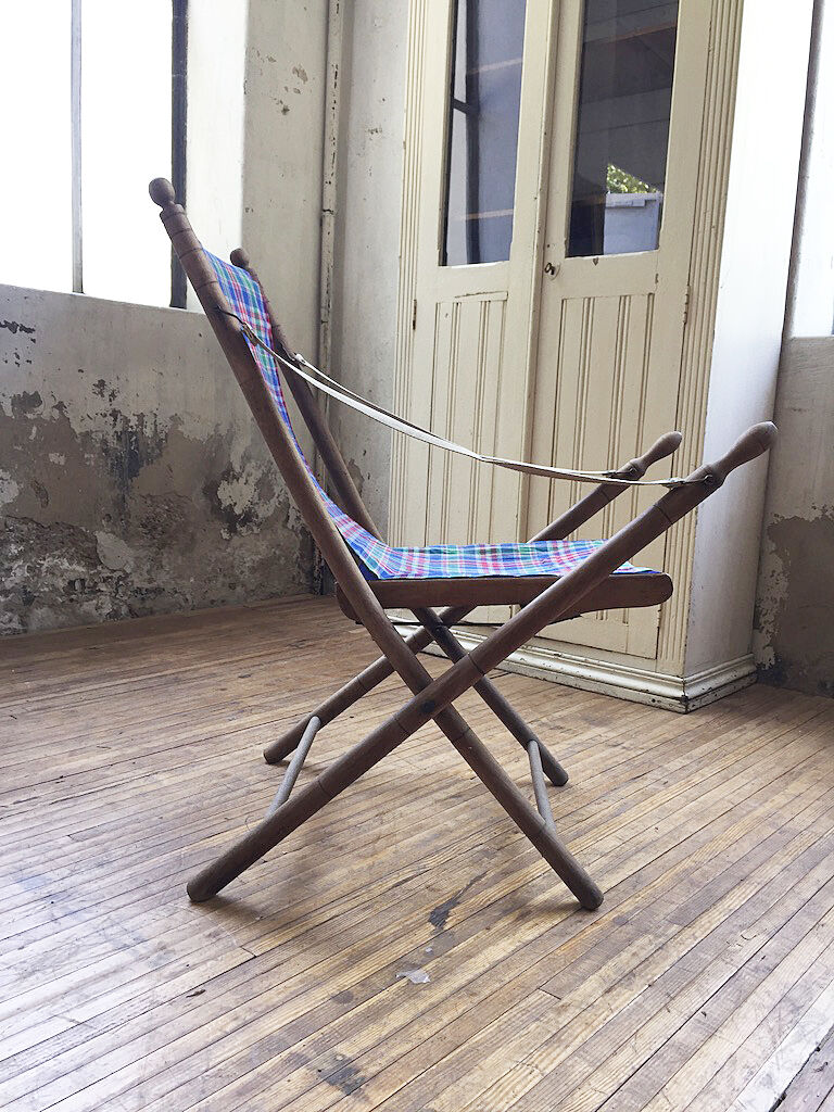 Colonial garden folding chair