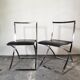 Marcello Cuneo, Model “Luisa”, 1970s Set of 2 Dining Chairs