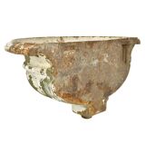 Pair of Medici cast iron wall-mounted basins