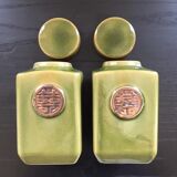 Pair of Chinese pots