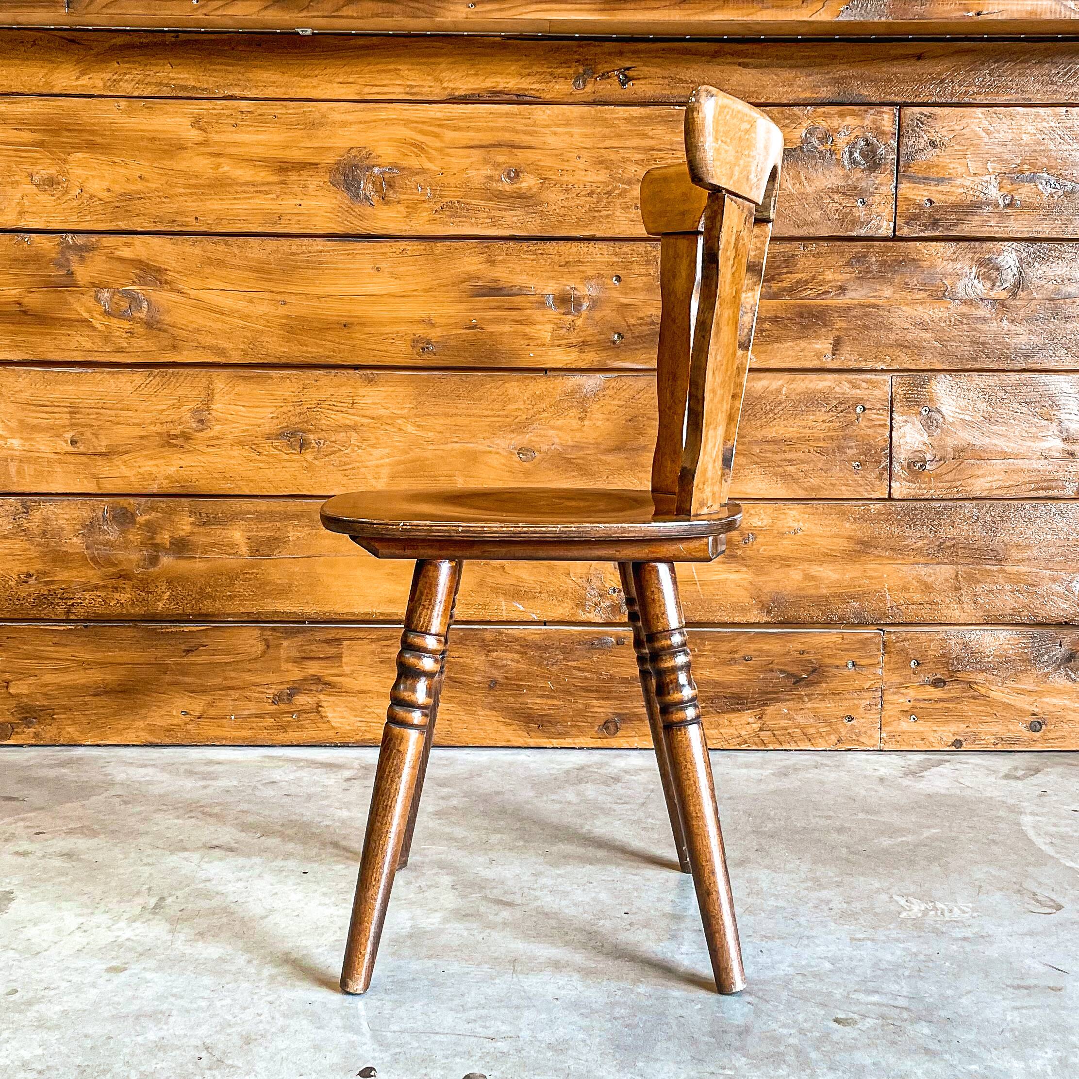 Lot de 2 chaises bistrot vintage