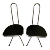 Folding chairs by Niels Gammelgaard for IKEA, 1980s