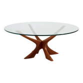 Model T118 coffee table by Illum Wikkelsø for Niels Eilersen
