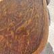 set of 3 curved wooden bistro chairs with patterns