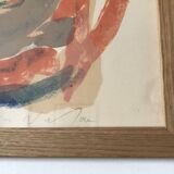 Bram VAN VELDE, Untitled, 1968. Original lithograph signed in pencil