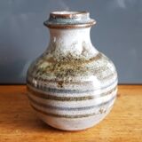 Vase in Poncé sandstone signed