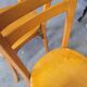 Series of 4 bistro chairs signed Baumann 1950 vintage