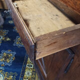 Standing man Louis XIII in oak 19th