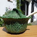 Cabbage set in slurry