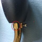 Lantern cage cylinder two fires medieval style - 1940s / 1950s