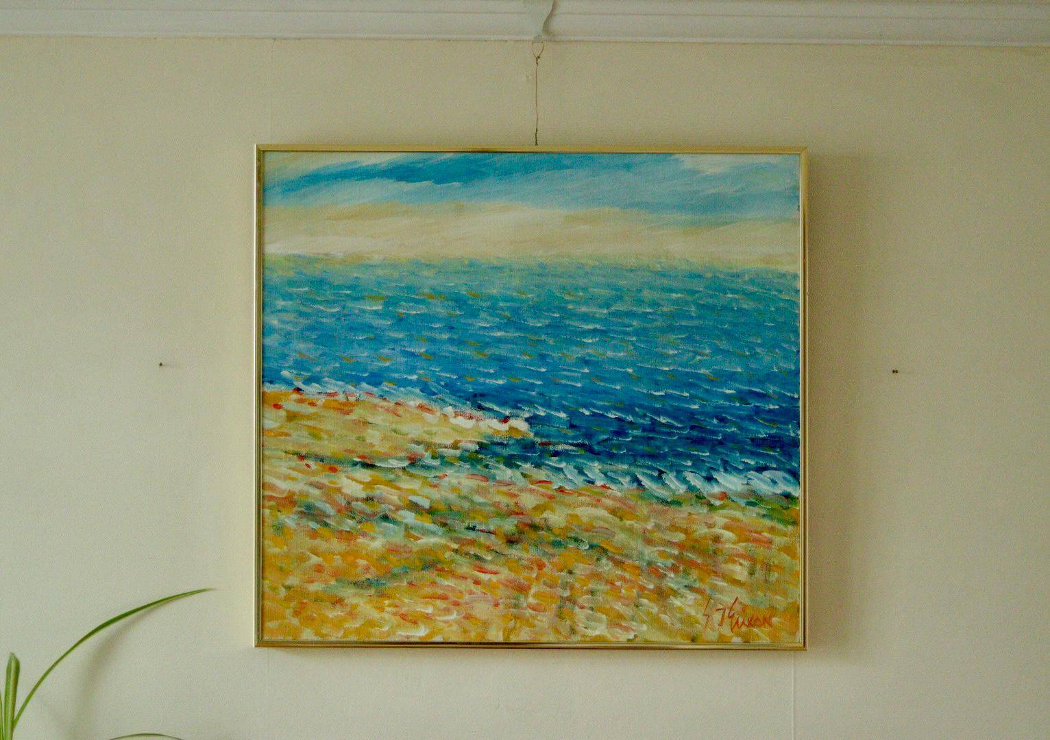 Coastal landscape by Gunnar Ingemar Erixon, 1992