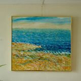 Coastal landscape by Gunnar Ingemar Erixon, 1992