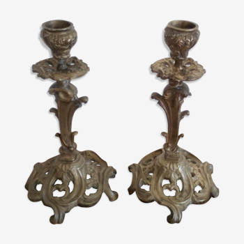 Pair of sconces Rococo style