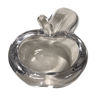 Former Crystal VANNES France form Apple Vintage ashtray