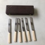 12 ivory handle knives