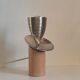 Lampe de créateur bois inox