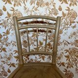 Weathered bistro chair