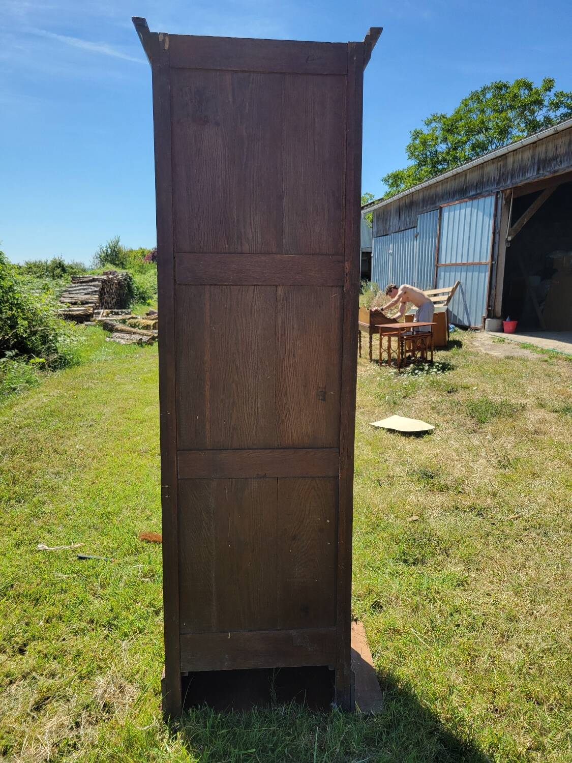 Armoire vitrée 1 porte